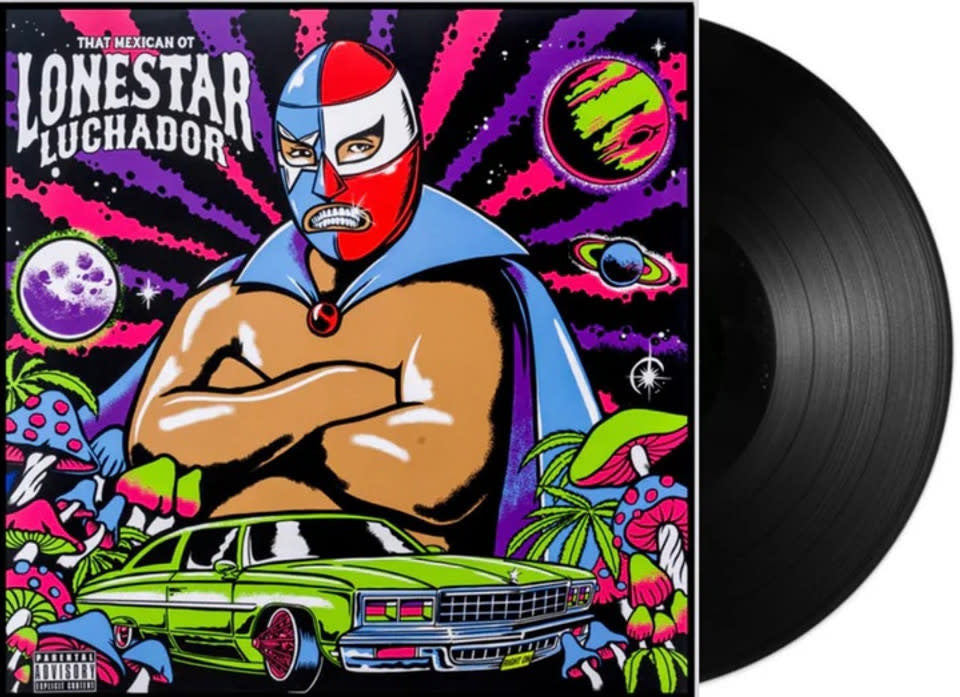 Lonestar Luchador LP by That Mexican OT album artwork