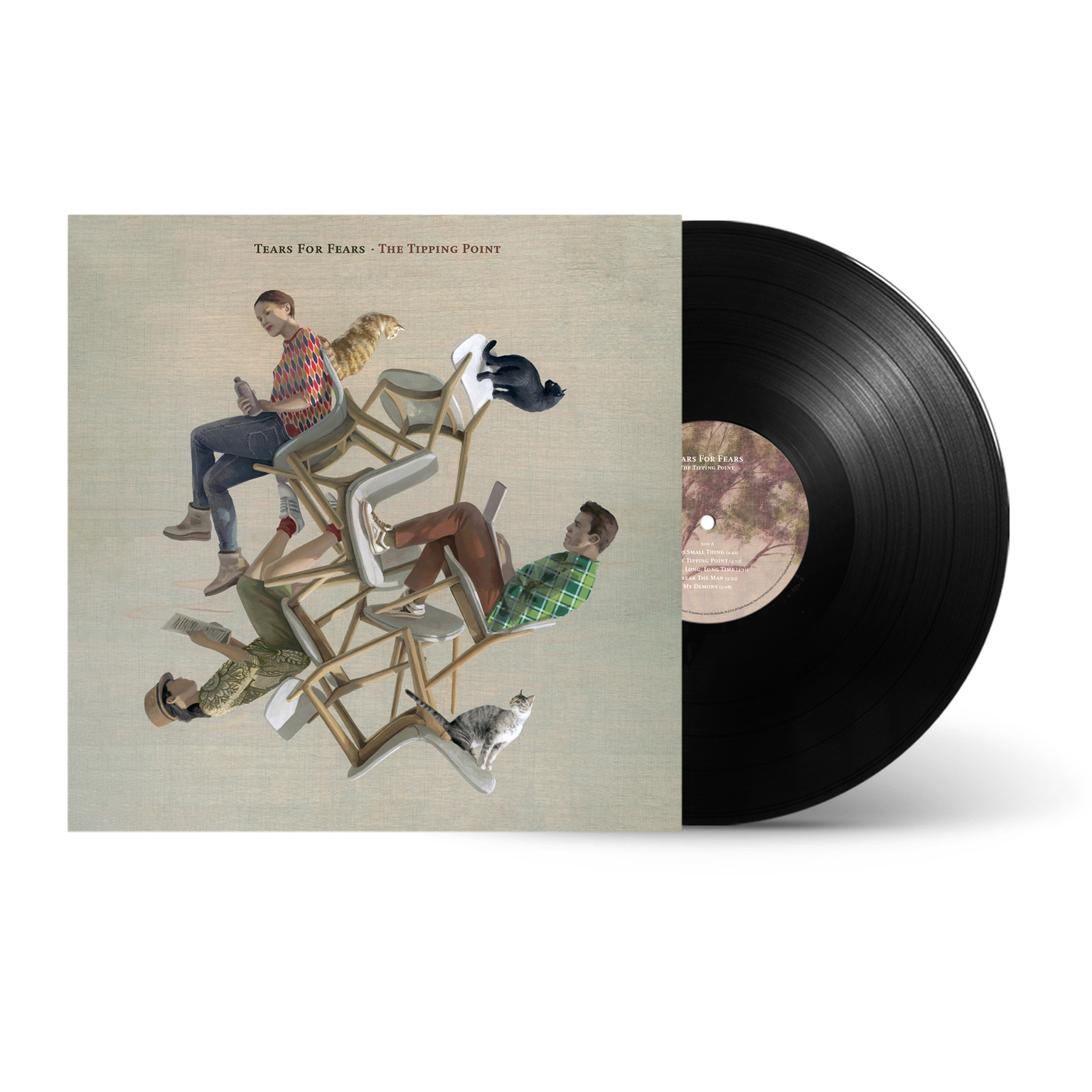 The Tipping Point LP by Tears for Fears album artwork