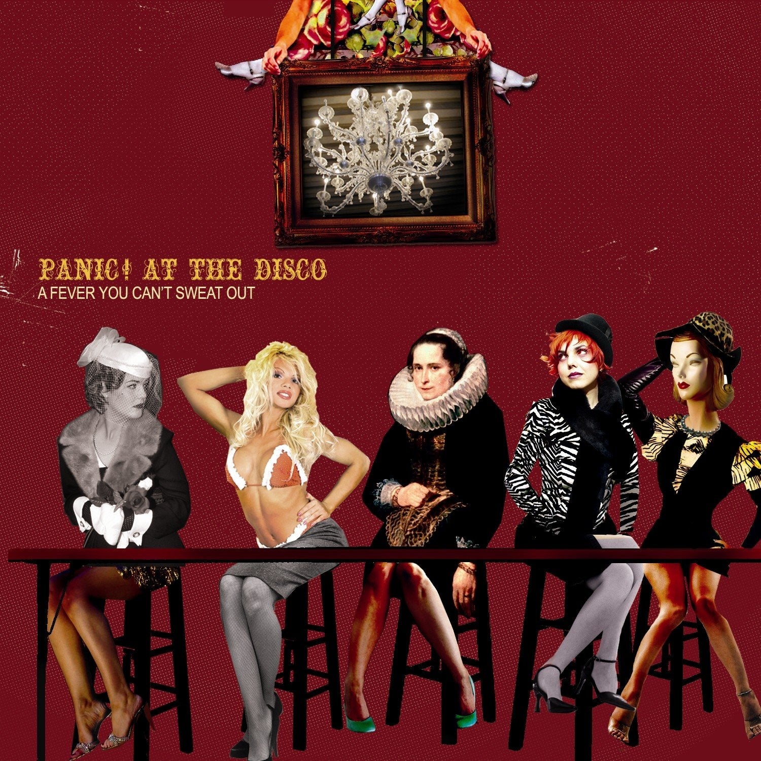 A Fever you can't Sweat Out LP by Panic at the Disco album artwork