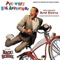 Pee-wee's Big Adventure/Back to School soundtracks by Various Artists album artwork