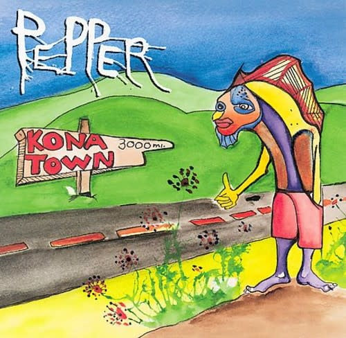 Kona Town LP by Pepper album artwork