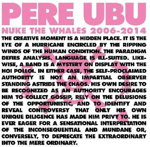 Nuke The Whales 2006-2014 4LP by Pere Ubu album artwork