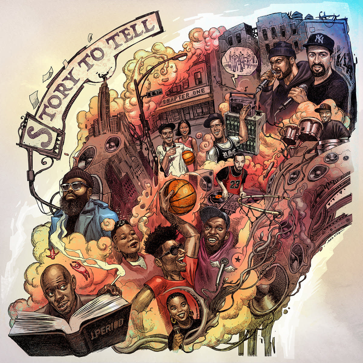 Story to Tell (Chapter One) LP by J. Period album artwork