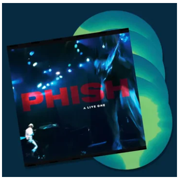 A Live One 4LP by Phish album artwork