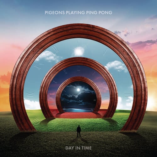Day in Time 2LP by Pigeons Playing Ping Pong album artwork