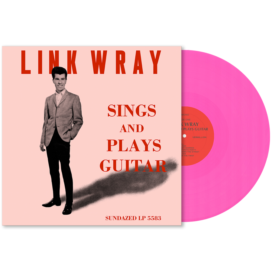 Sings and Plays Guitar LP by Link Wray album artwork