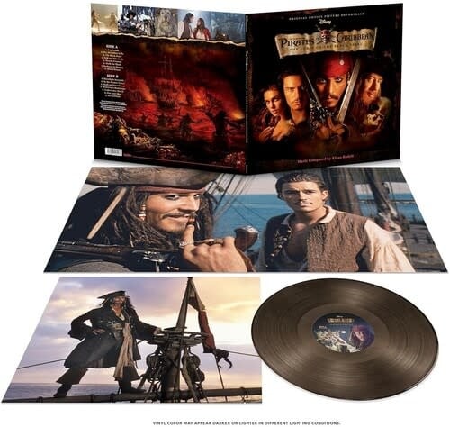 Pirates of the Caribbean: The Curse of the Black Pearl Soundtrack (2003) by Various Artists album artwork