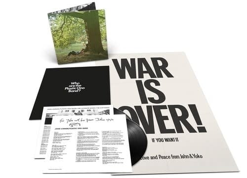 Plastic Ono Band 2LP by John Lennon album artwork