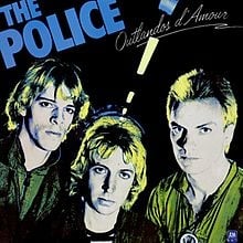 Outlandos D'amour LP by The Police album artwork