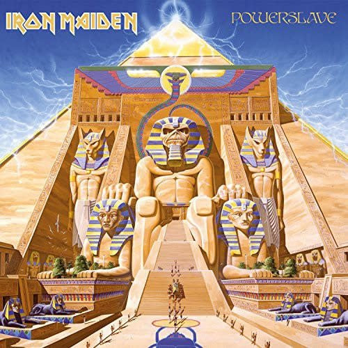 Powerslave LP by Iron Maiden album artwork