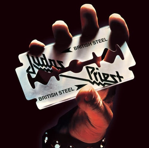 British Steel LP by Judas Priest album artwork