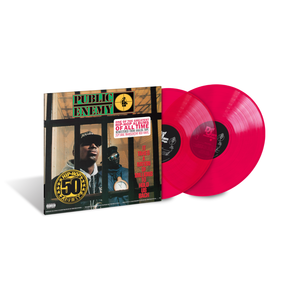 It Takes a Nation of Millions to Hold us Back LP by Public Enemy album artwork