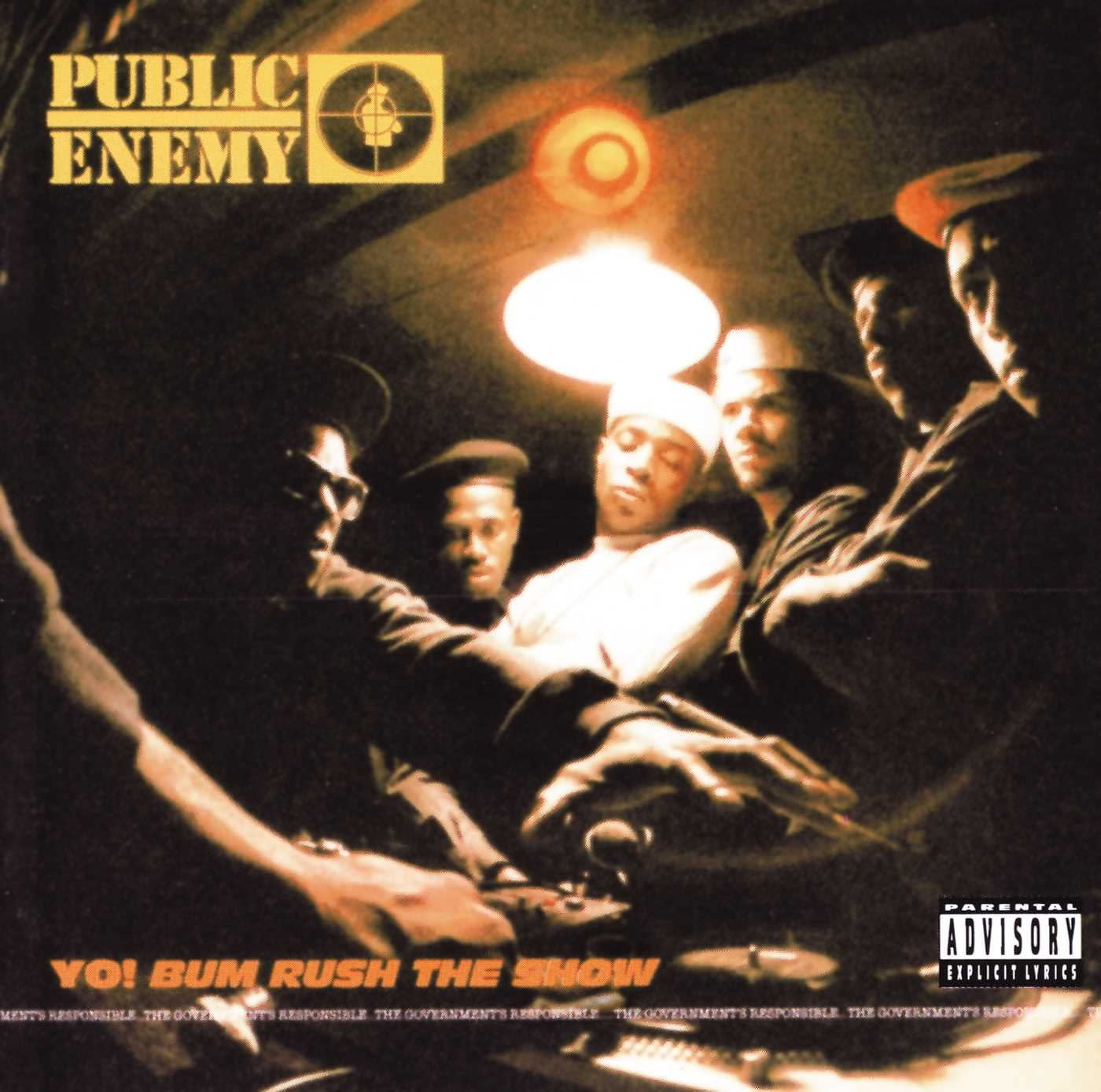 Yo! Bum Rush the Show LP by Public Enemy album artwork