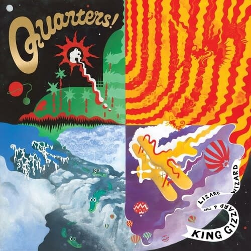 Quarters LP by King Gizzard and the Lizard Wizard album artwork