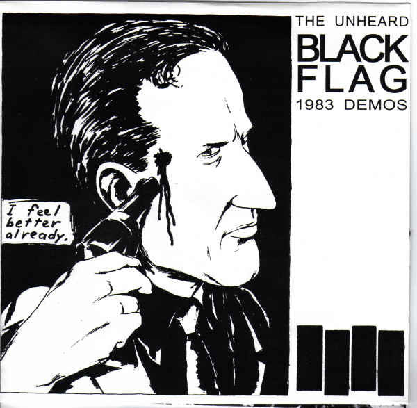 The Unheard 1983 Demos 7" by Black Flag album artwork