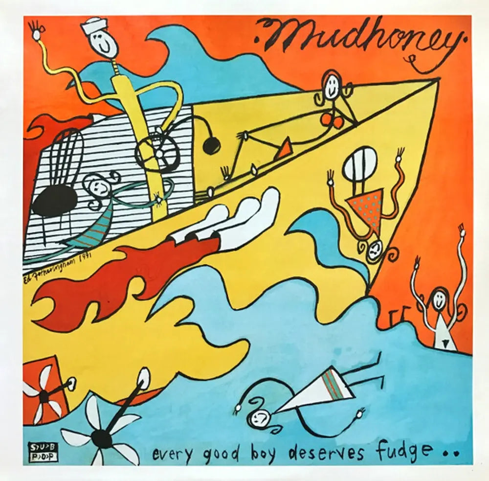 Every Good Boy Deserves Fudge LP by Mudhoney album artwork