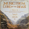 Music from Lord of the Rings LP by Various Artists album artwork