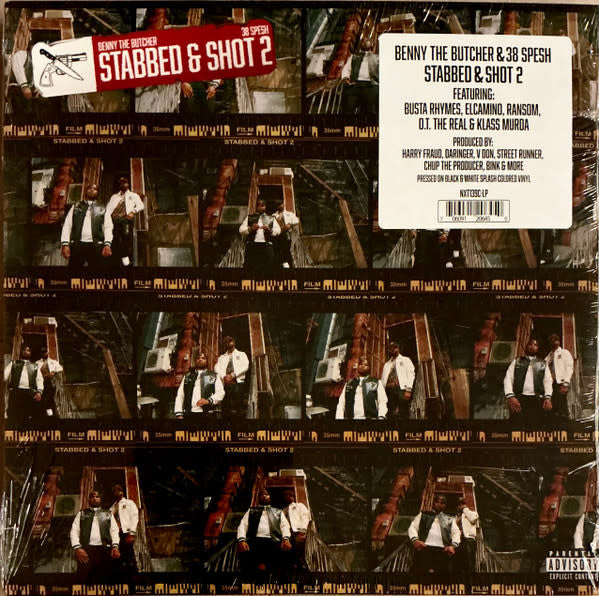 Stabbed & Shot LP by Benny the Butcher album artwork