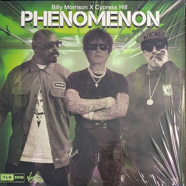 Phenomenon / Just Like A Movie 12" by Cypress Hill and Billy Morrison album artwork