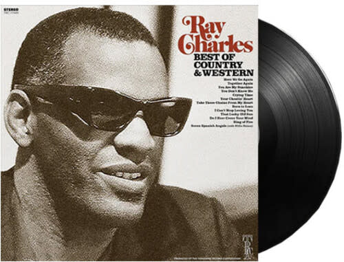 Best Of Country & Western LP by Ray Charles album artwork