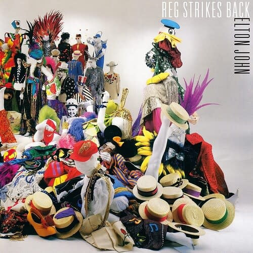 Reg Strikes Back LP by Elton John album artwork