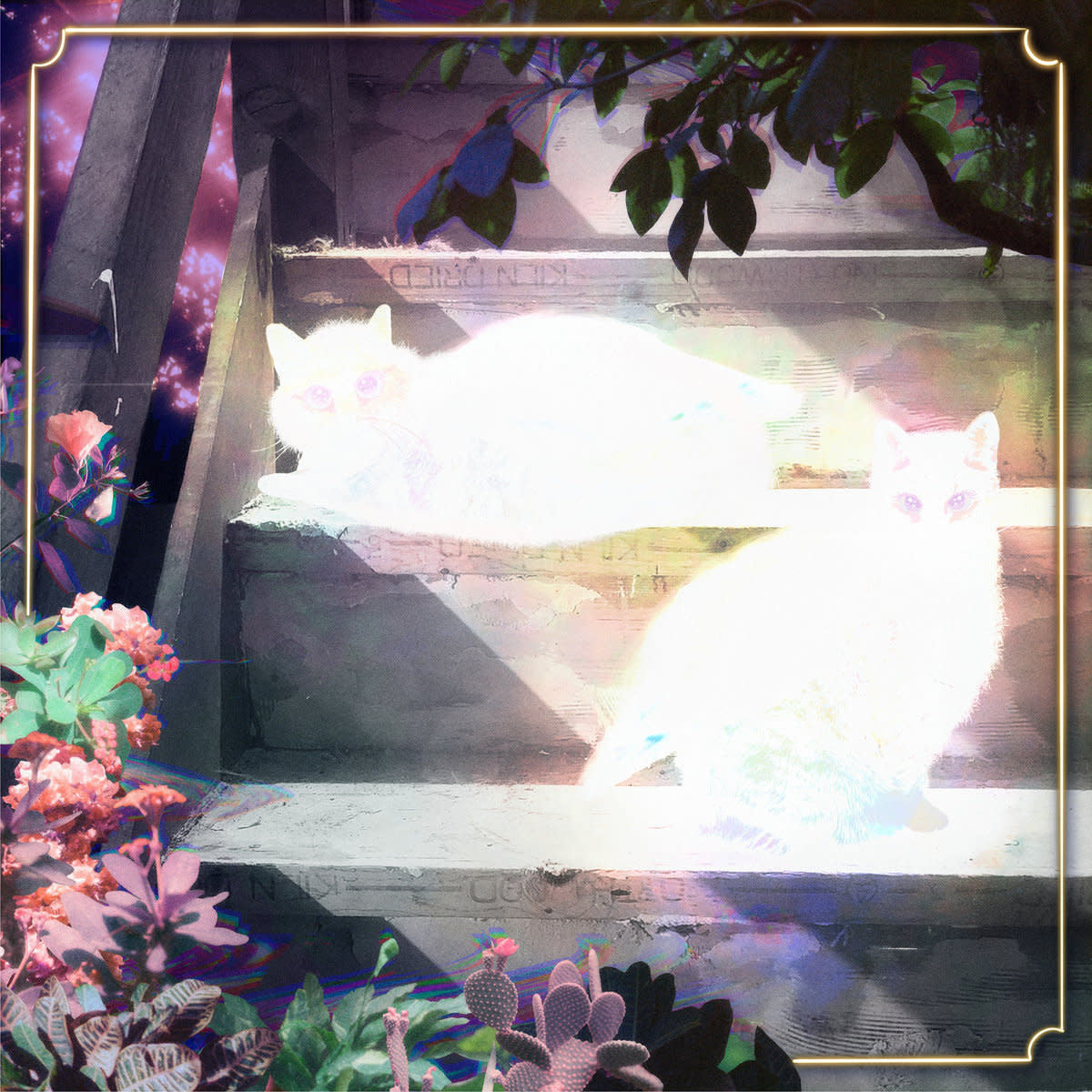 Retinal Bloom LP by The Scary Jokes album artwork