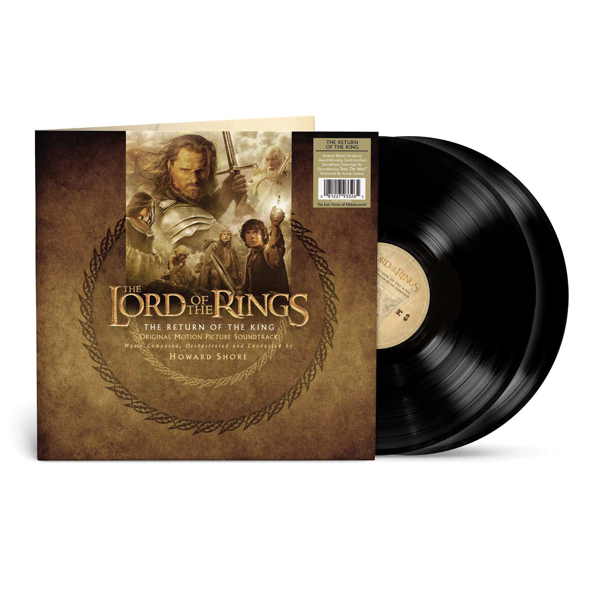 Lord of the Rings: Return of the King Soundtrack by Various Artists album artwork