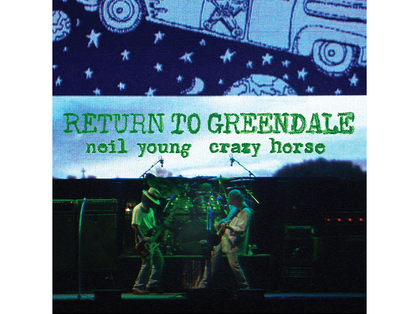 Return to Greendale LP by Neil Young & Crazy Horse album artwork
