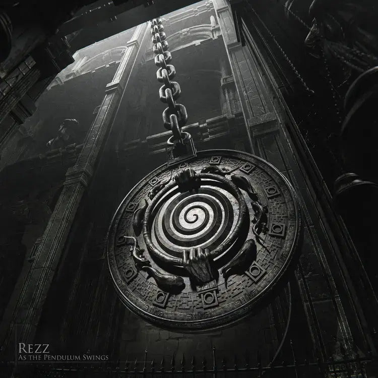 As the Pendulum Swings LP by Rezz album artwork