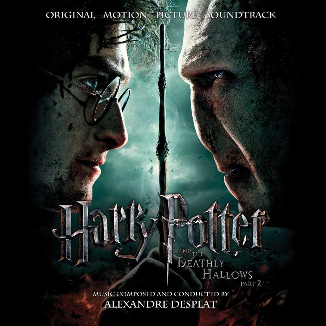 Harry Potter and the Deathly Hallows Pt. 2 2LP by Various Artists album artwork