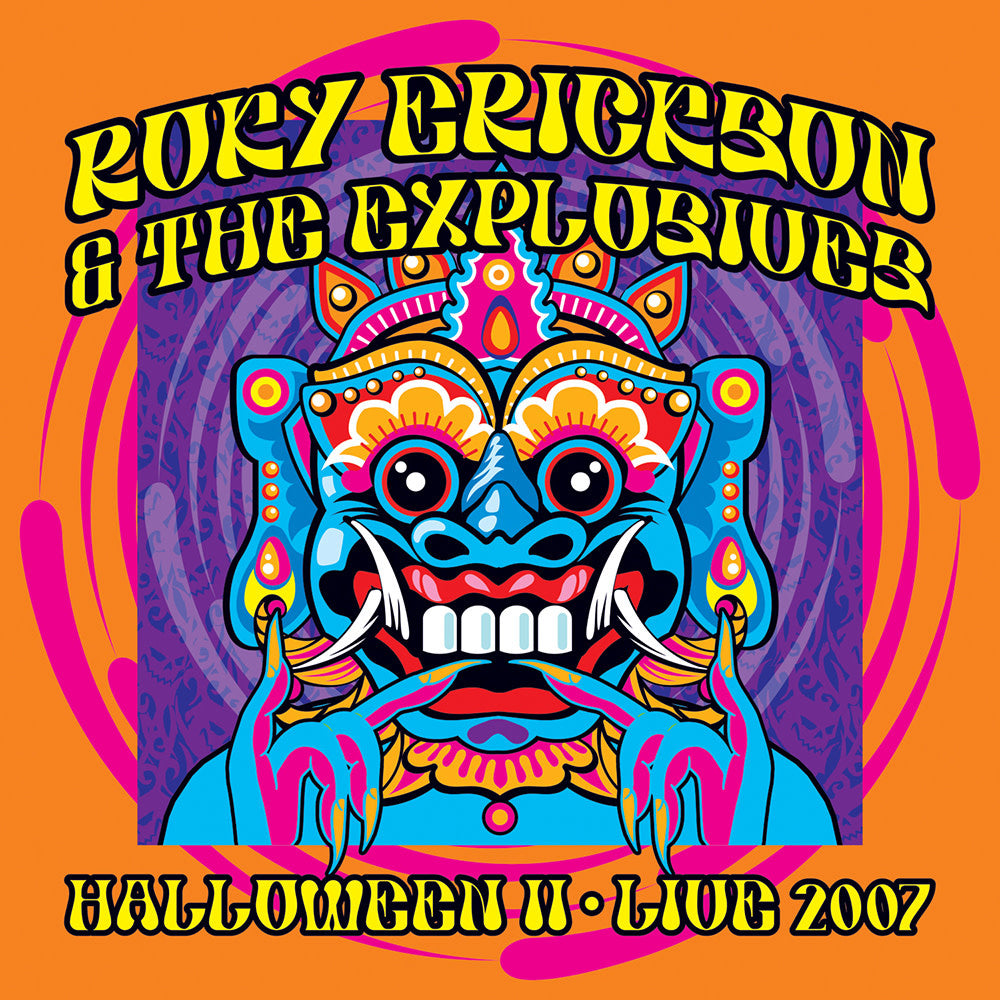 Halloween II: Live 2007 2LP by Roky Erickson album artwork