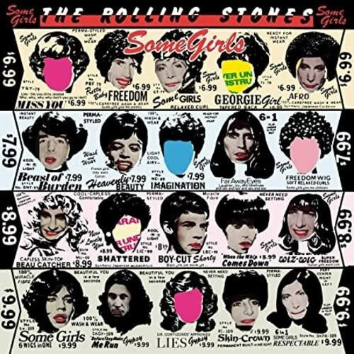 Some Girls LP by The Rolling Stones album artwork