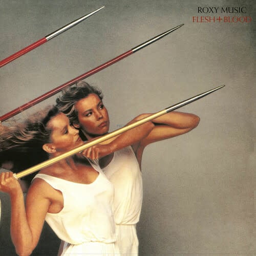 Flesh and Blood LP by Roxy Music album artwork