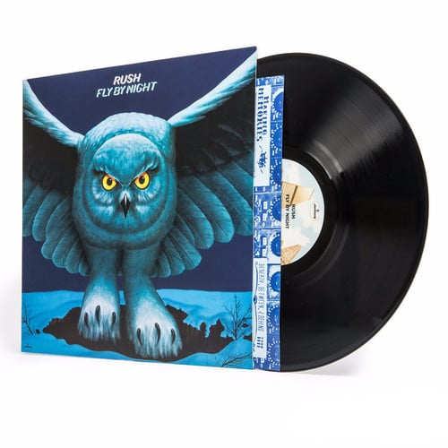 Fly By Night LP by Rush album artwork