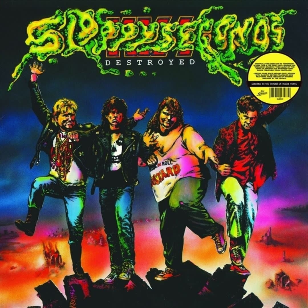 Destroyed LP by Sloppy Seconds album artwork