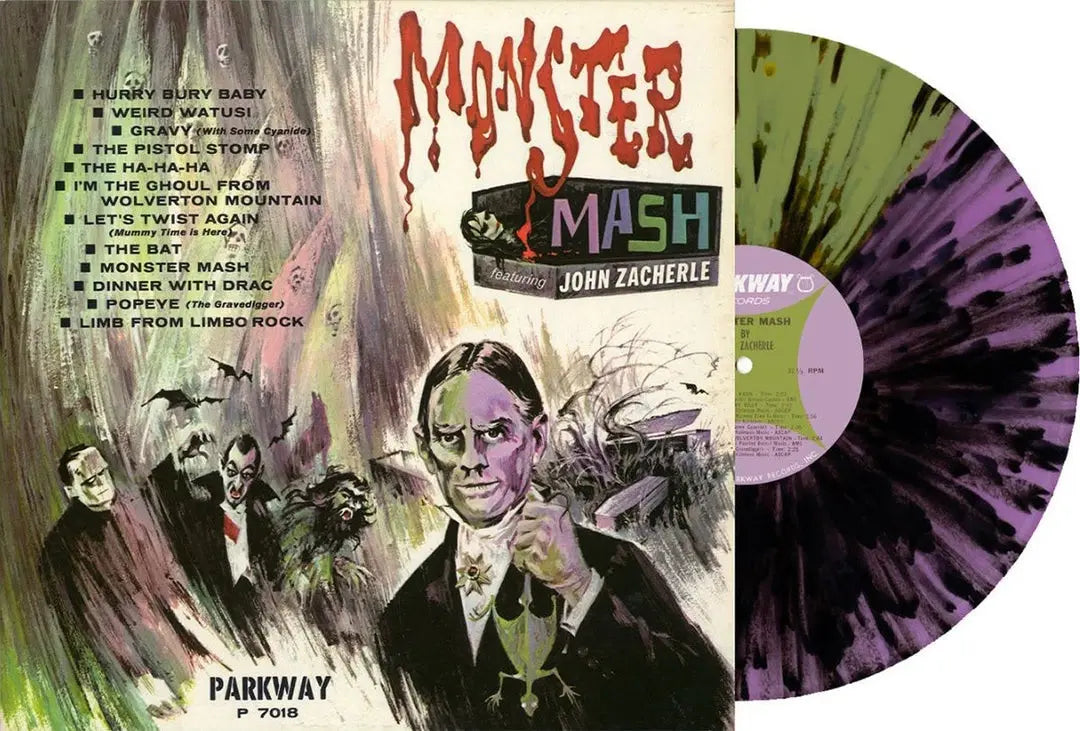 Monster Mash LP by John Zacherle album artwork