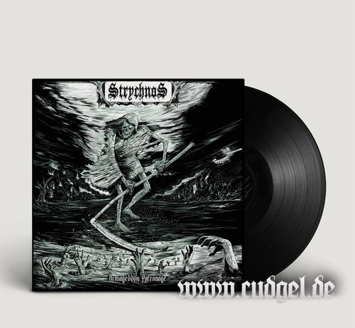 Armageddon Patronage LP by Strychnos album artwork
