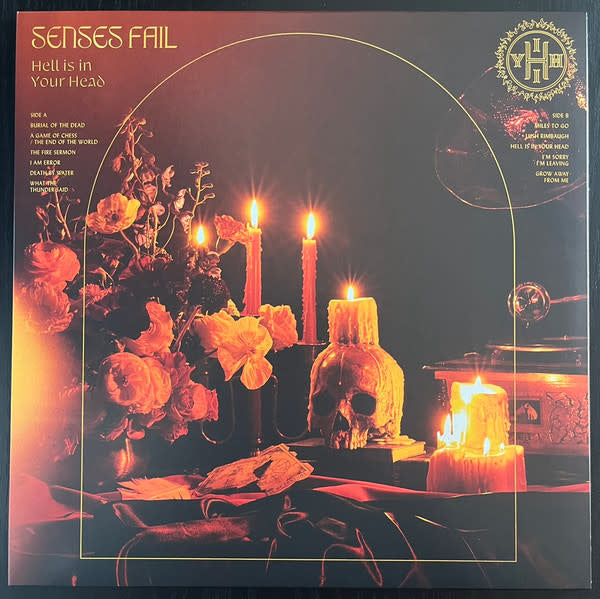 Hell is in your Head LP by Senses Fail album artwork