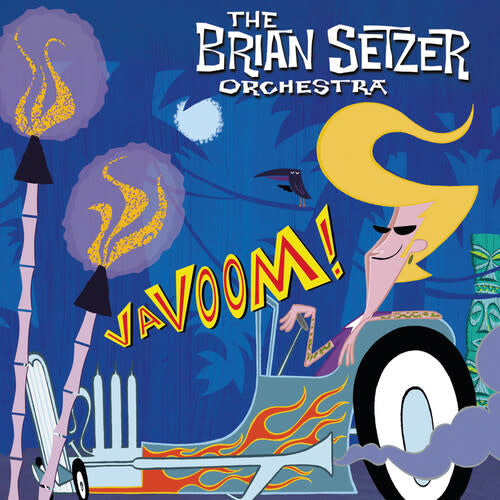 Vavoom! LP by Brian Setzer Orchestra album artwork