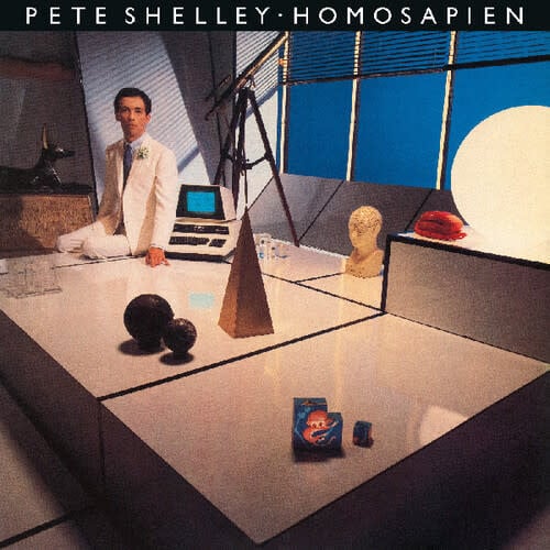 Homosapien 2LP by Pete Shelley album artwork