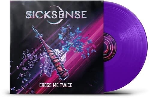 Cross Me Twice LP by Sicksense album artwork