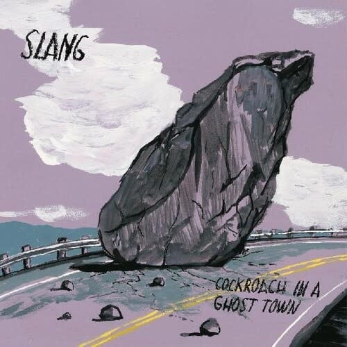 Cockroachin a Ghost Town LP by Slang album artwork