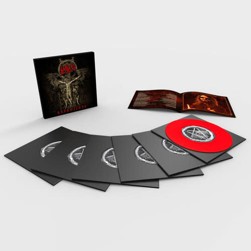 Repentless X6.66 Inch Singles Box Set [ltd. + red vinyl] by Slayer album artwork