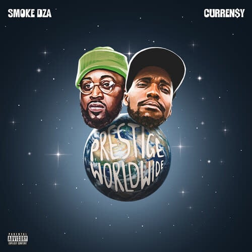 Prestige Worldwide LP by Smoke DZA/Currensy album artwork