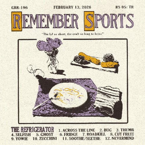 The Refrigerator (Custard Opaque Vinyl) LP by Remember Sports album artwork