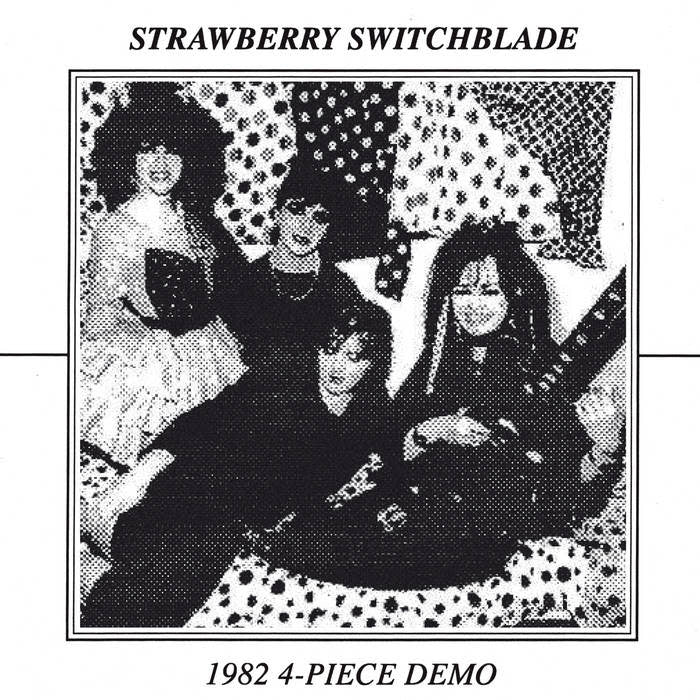 1982 4-piece Demo 7" by Strawberry Switchblade album artwork