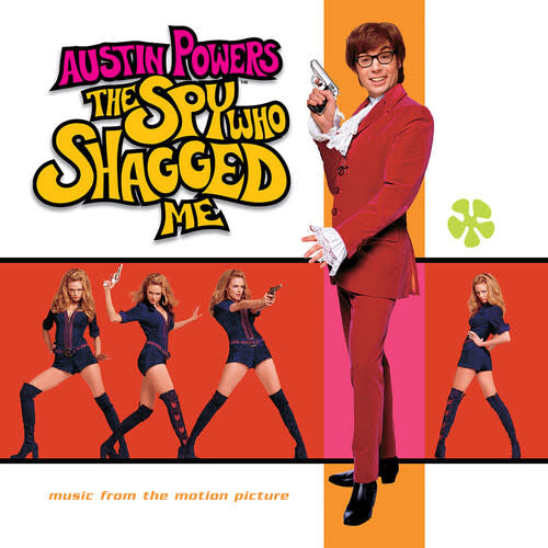 The Spy Who Shagged Me Soundtrack by Austin Powers album artwork