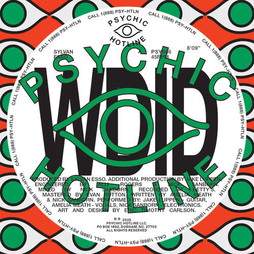 Wdid B/ W Keep On 12" by Sylvan Esso album artwork