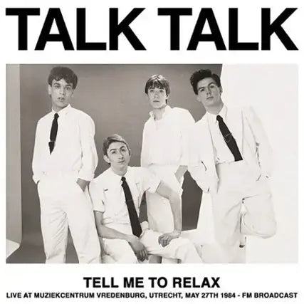 Tell Me to Relax LP by Talk Talk album artwork