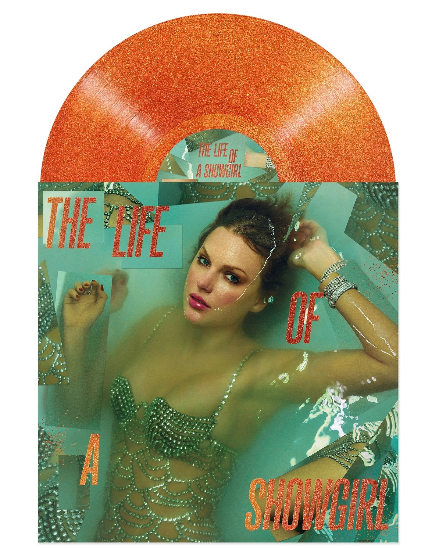 The Life of a Showgirl LP by Taylor Swift album artwork